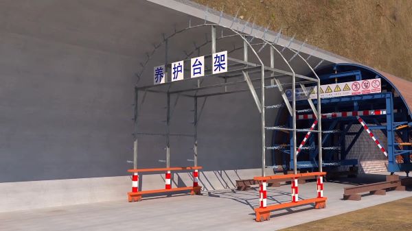 达县隧道施工动画制作公司 - 隧道施工工艺和施工方法 - 隧道施工汇报动画视频 - bim 工程施工动画
